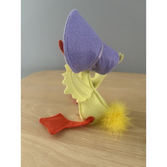 Lot of 3 Annalee Easter Spring Dolls Ducks Mouse Bonnet Straw Hat Watering Can - Picture 11 of 16